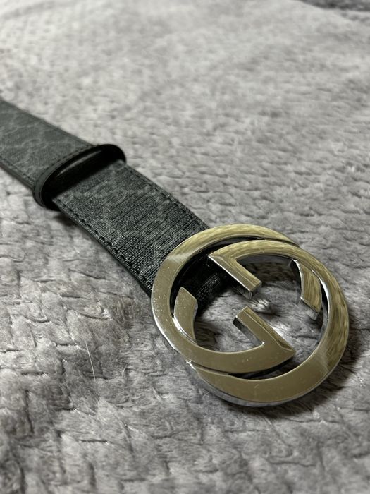 Мужской ремень Gucci Interlocking