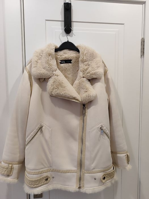 Женская дублёнка авиатор ZARA .