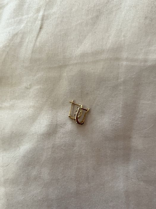 Zlote kolczyki dla dziewczynki