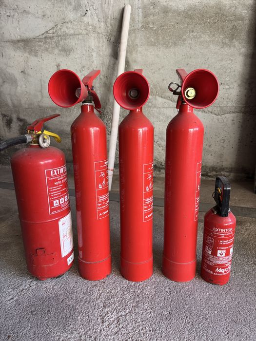Extintores 5 vários tamanhos