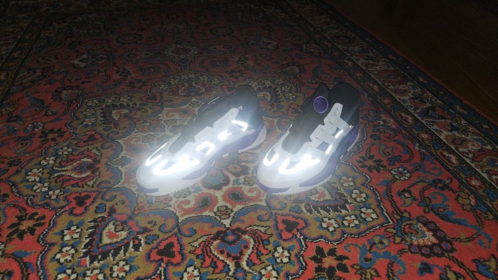 Adidas Niteball white violet black