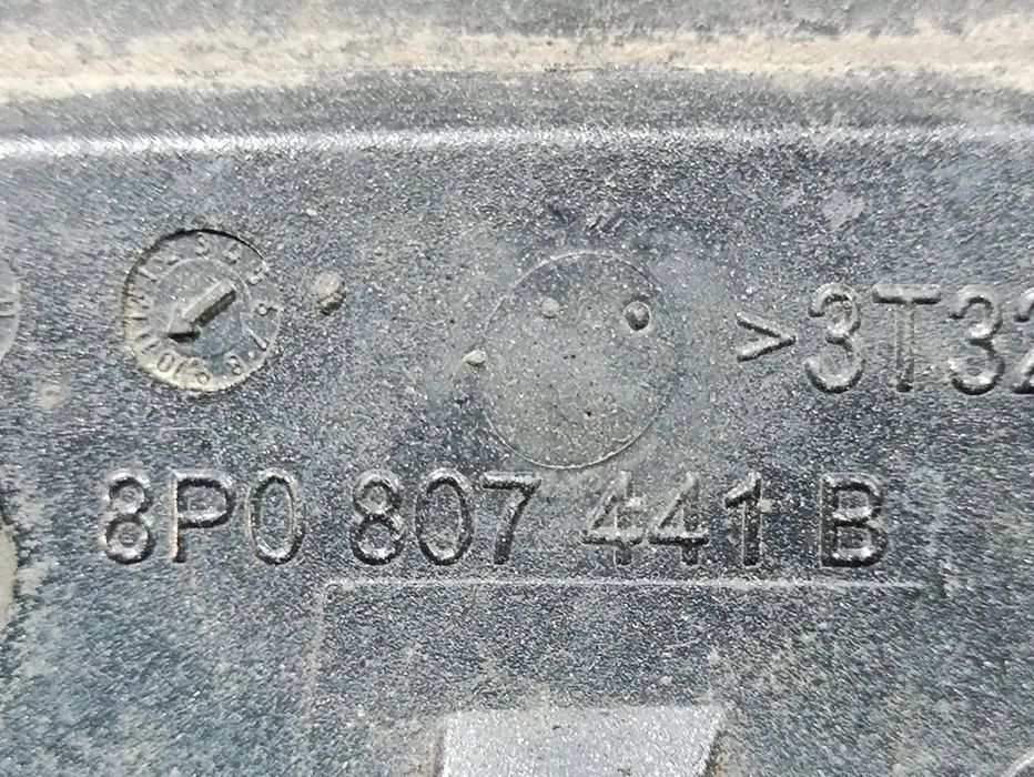 Parachoques traseiro original AUDI A3 8P 8P3 RESTYLE FASE 2 SLINE