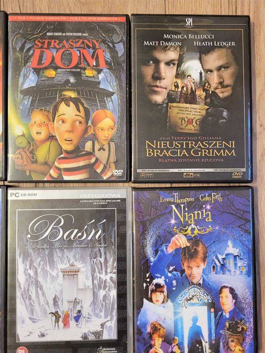 ZESTAW 9  fajnych bajek na dvd