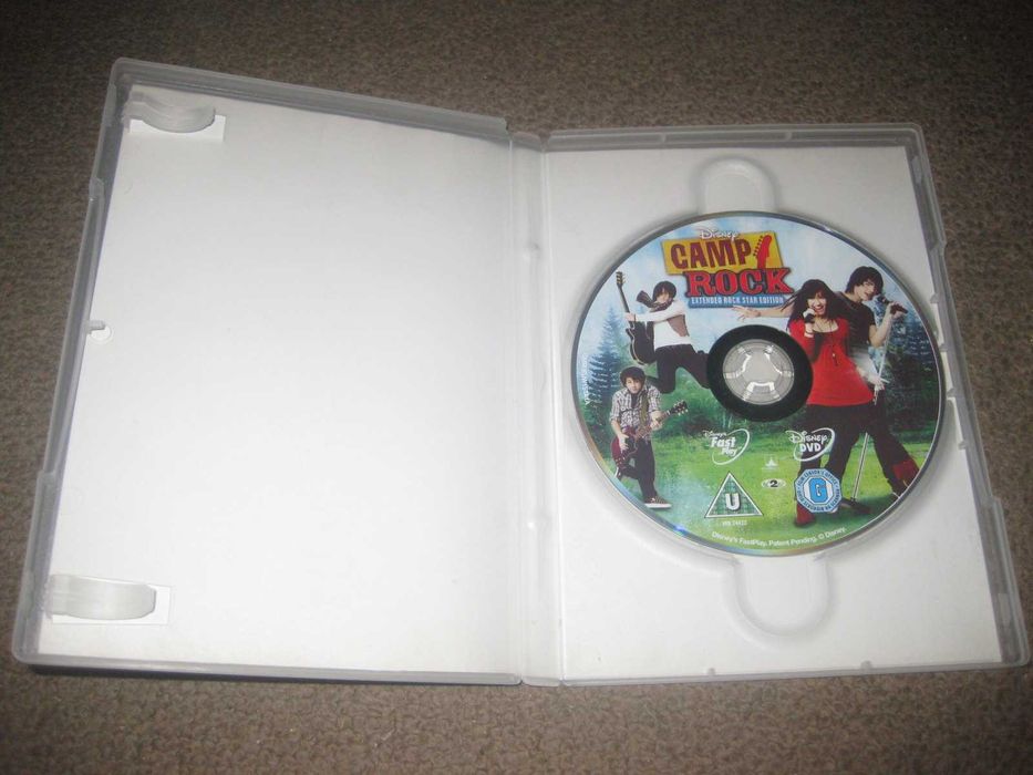 DVD "Camp Rock" com Demi Lovato/Edição Slidepack!