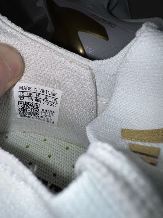 Бутси корачки Adidas Adizero Electric+, розмір 46.