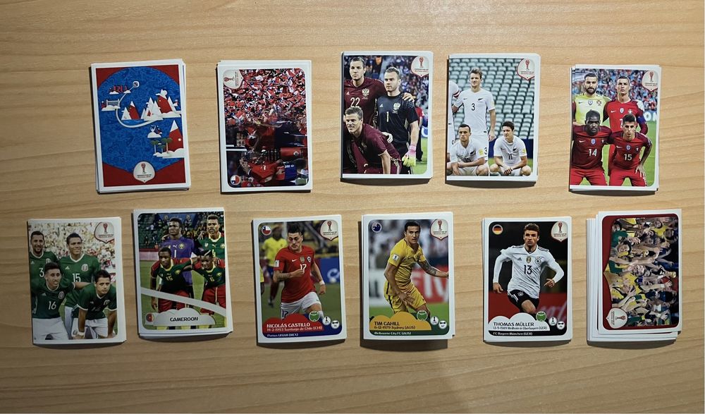 Cromos Panini Confederations Cup Russia 2017