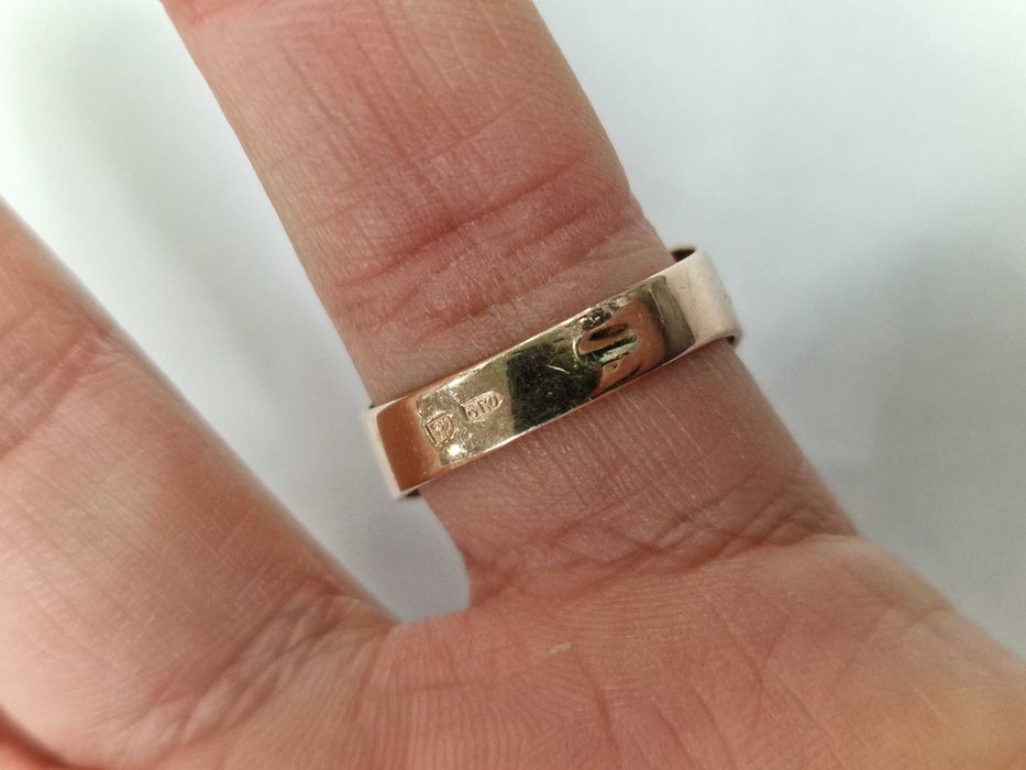 Złoty sygnet męski/ 583/ 5.34 gram/ R23/ Korund/ ZSRR od 1958