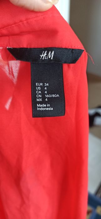 Bluzka letnia czerwona