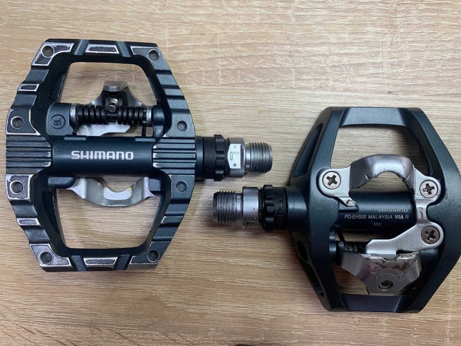 Педалі МТБ, Гревел комбіновані Shimano PD-EH500,  XT PD-T8000