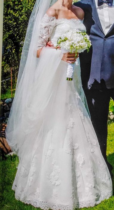 Piękna suknia ślubna