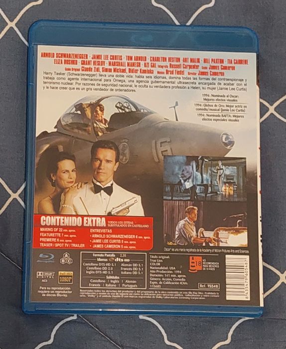 A verdade da Mentira (Blu-ray) Arnold Schwarzenegger