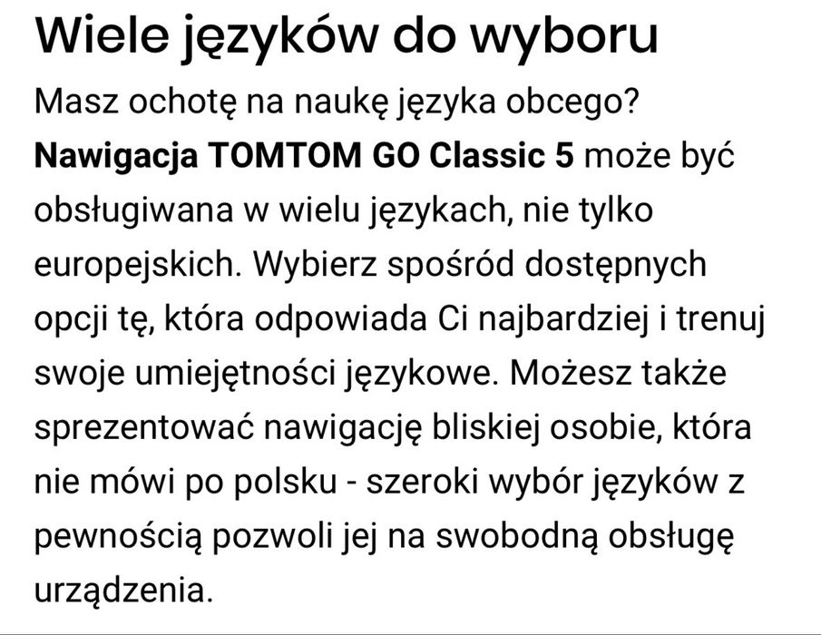 Nawigacja TomTom