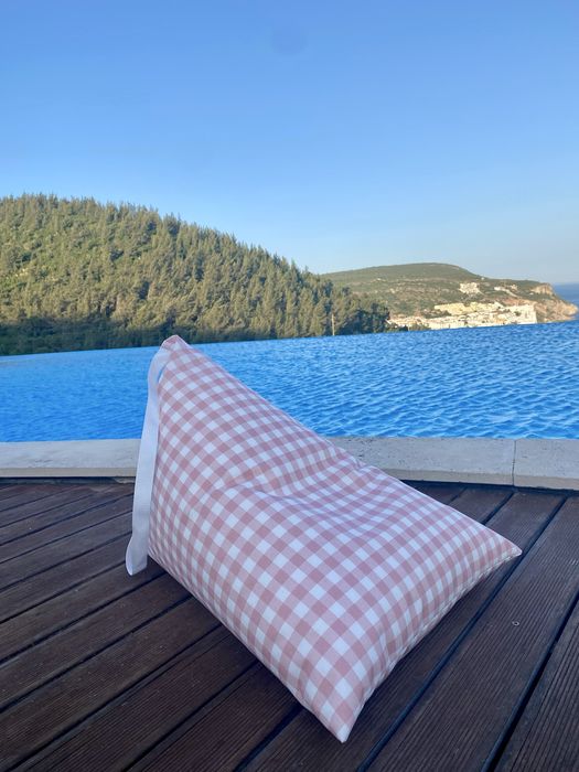 Almofada / Puff de Praia, Piscina, Campo, Casa… - ENTREGA IMEDIATA