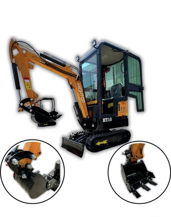 Мініекскаватор мобільний із кабіною Profter