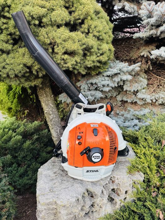 Dmuchawa spalinowa plecakowa Stihl BR600 BR 600 3,8KM ładna/100% spraw