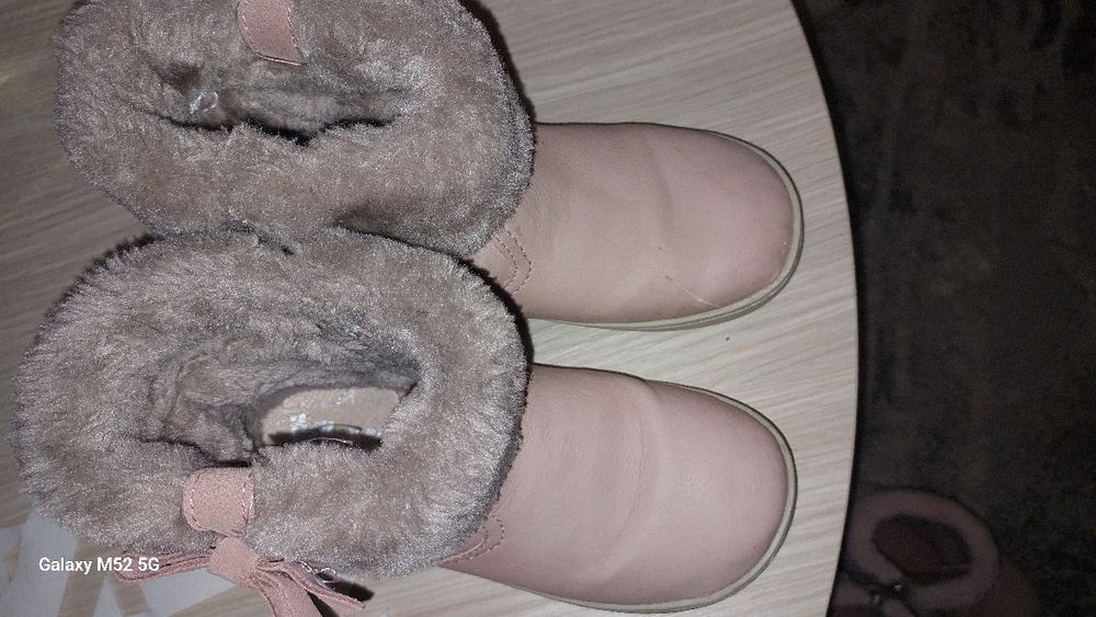 Różowe kozaczki dziewczęce Mayoral rozmiar 28