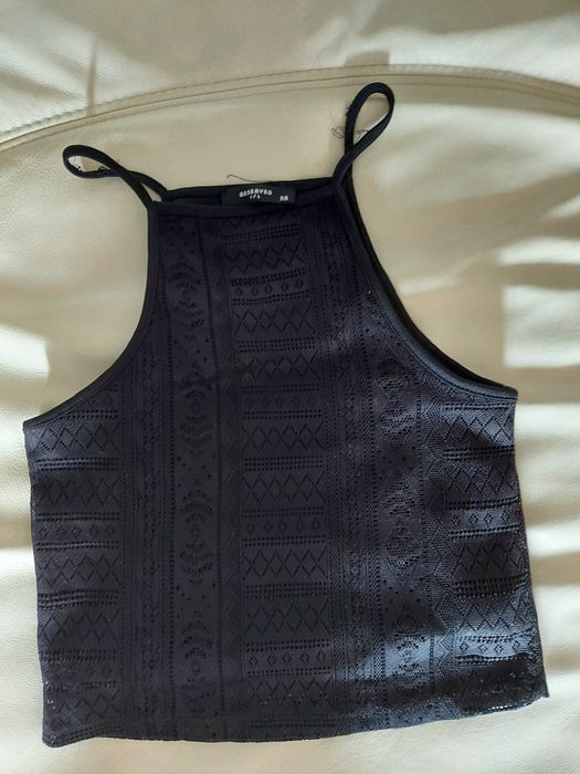 Top czarny XS damski