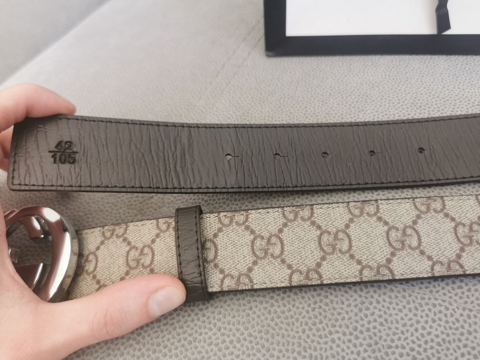 Pasek Gucci GG web Supreme belt