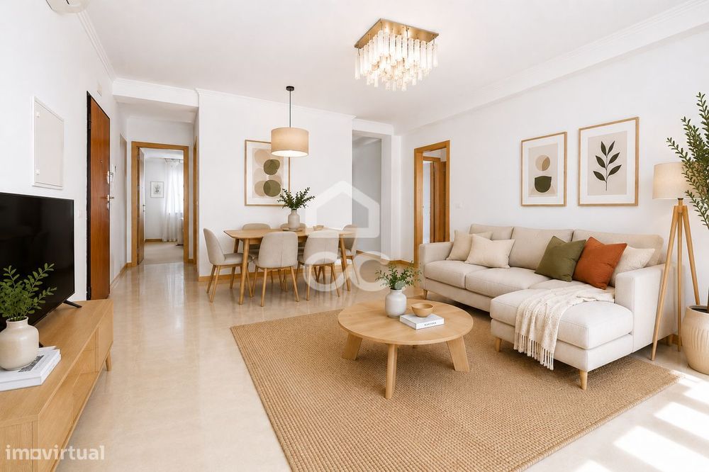 Apartamento T3 c/ Terraço e Estacionamento na cave | Paço dos Lobos da