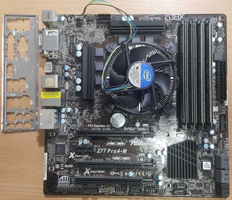 Материнська плата(комплект), процессор, оперативка, відеокарта