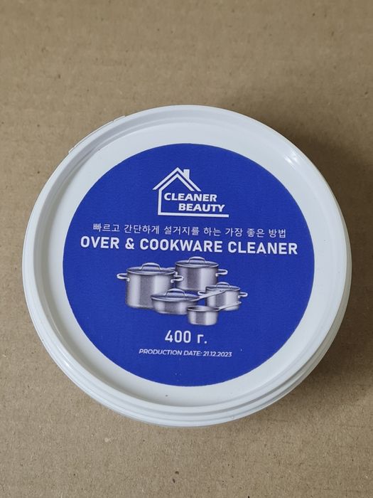 Очисний порошок Cleaner beauty Over & Cookware Cleaner 400 гр Є опт 119 грн. Господарський