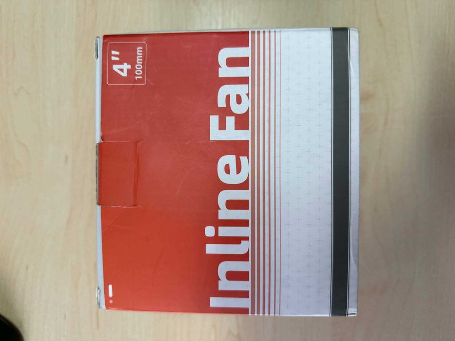 Wentylator kanałowy Inline Fan 4" 100 mm