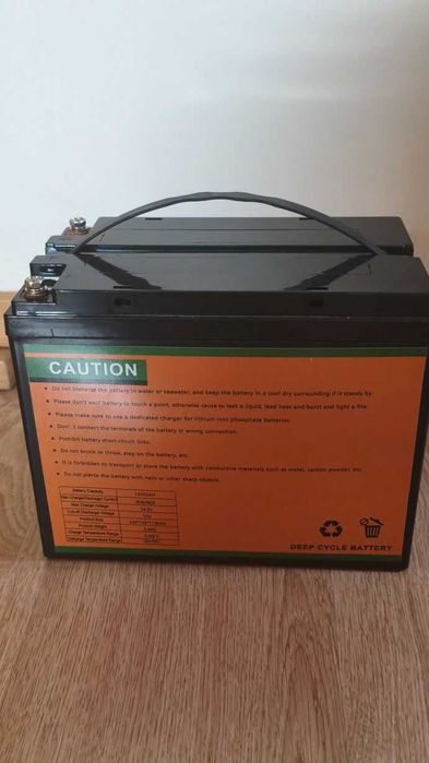 Bateria LiFePO4 Eco-Worthy 12V 50Ah – Lítio (Ciclo Profundo) – Como Nova
