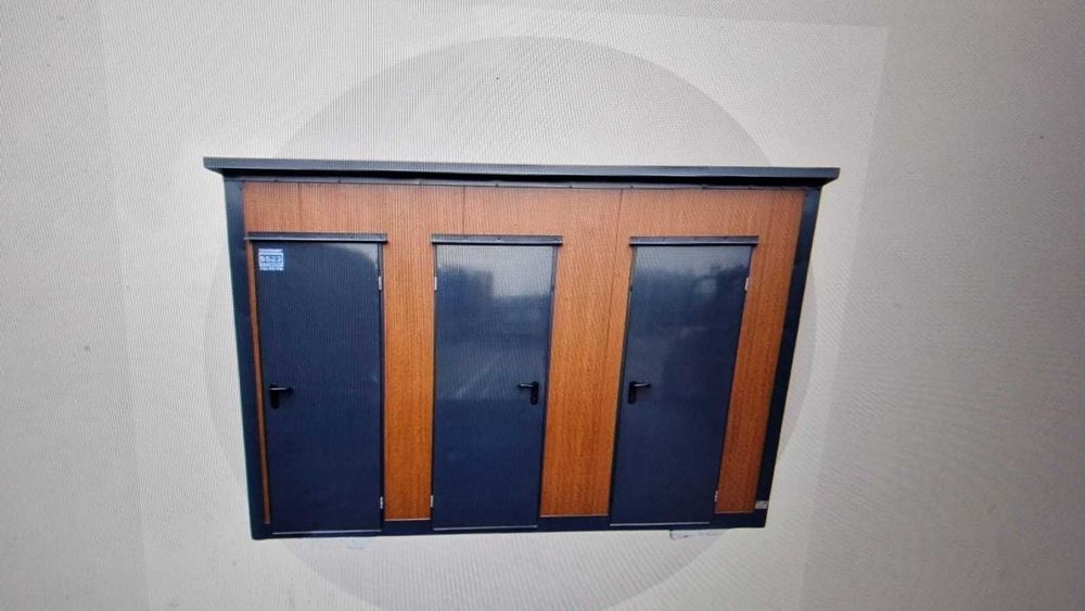 Kontener sanitarny 3x damski-męski-prysznic 2,4x3m nowy 7,2m²