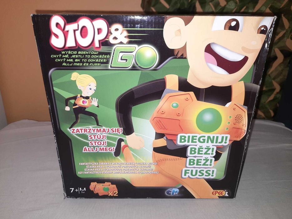 Gra Stop & GO!! - Epee zabawka interaktywna zestaw z 2 szelkami
