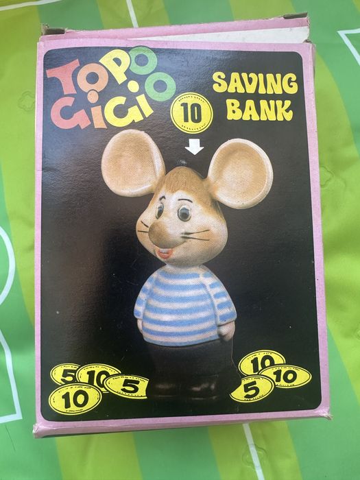 Topo Gigio mealheiro