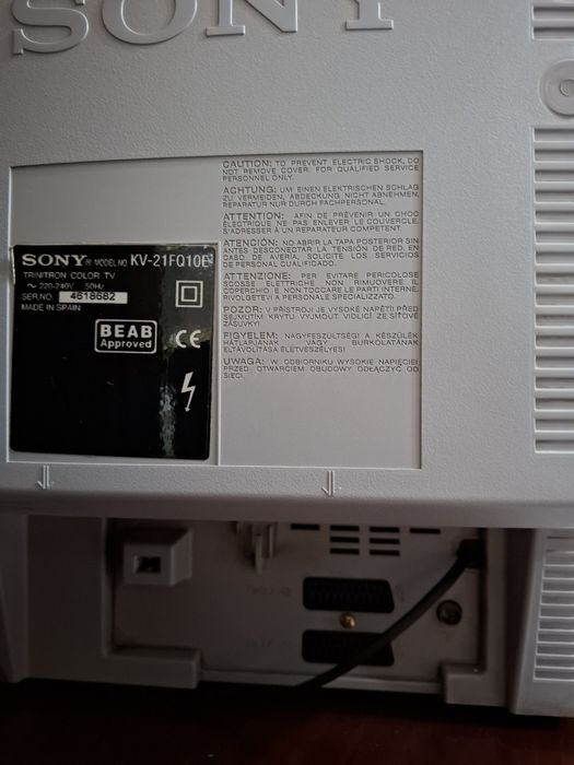 Televisor SONY ecrã plano