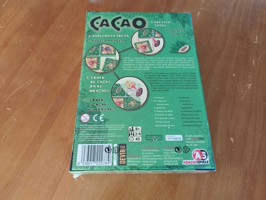 Jogo de Tabuleiro Cacao (Devir)