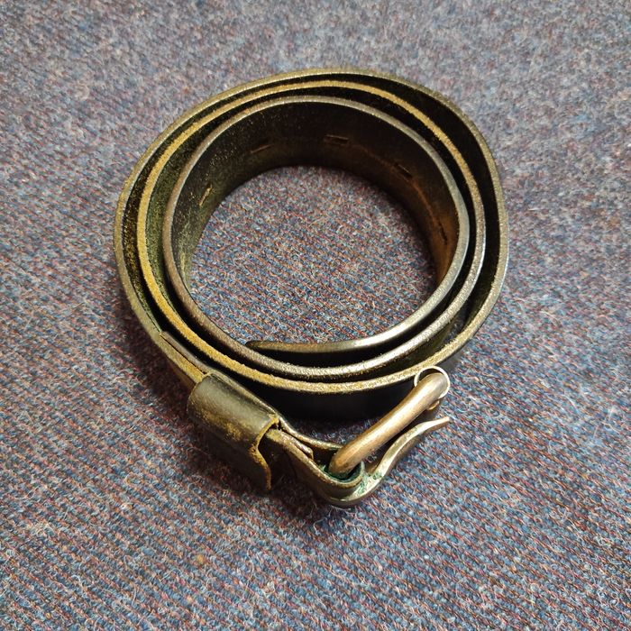 Шкіряний ремінь Thomas Burberry