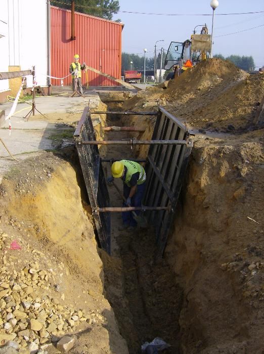 Przyłącza i sieci wodne, kanalizacyjne,gazowe. Zgrzewarka doczołowa