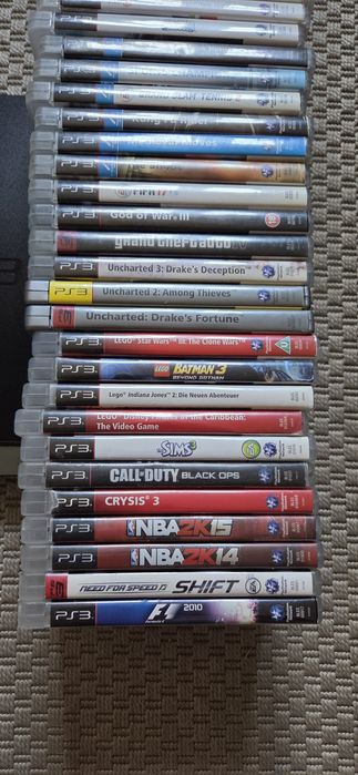 PS3 + 26 gier + Pad