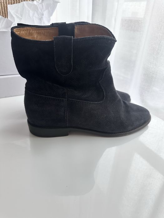 Botki ze skory cielecej Isabel Marant