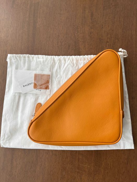 Balenciaga Triangle Clutch