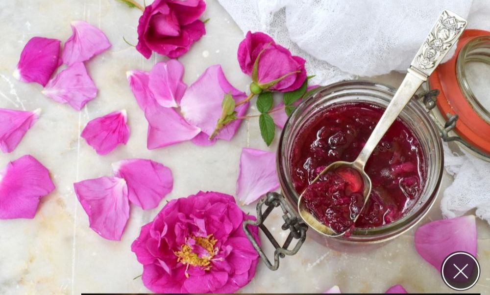 Варення сироп  із пелюсток троянд рози  варенье из лепестков роз 0,5л