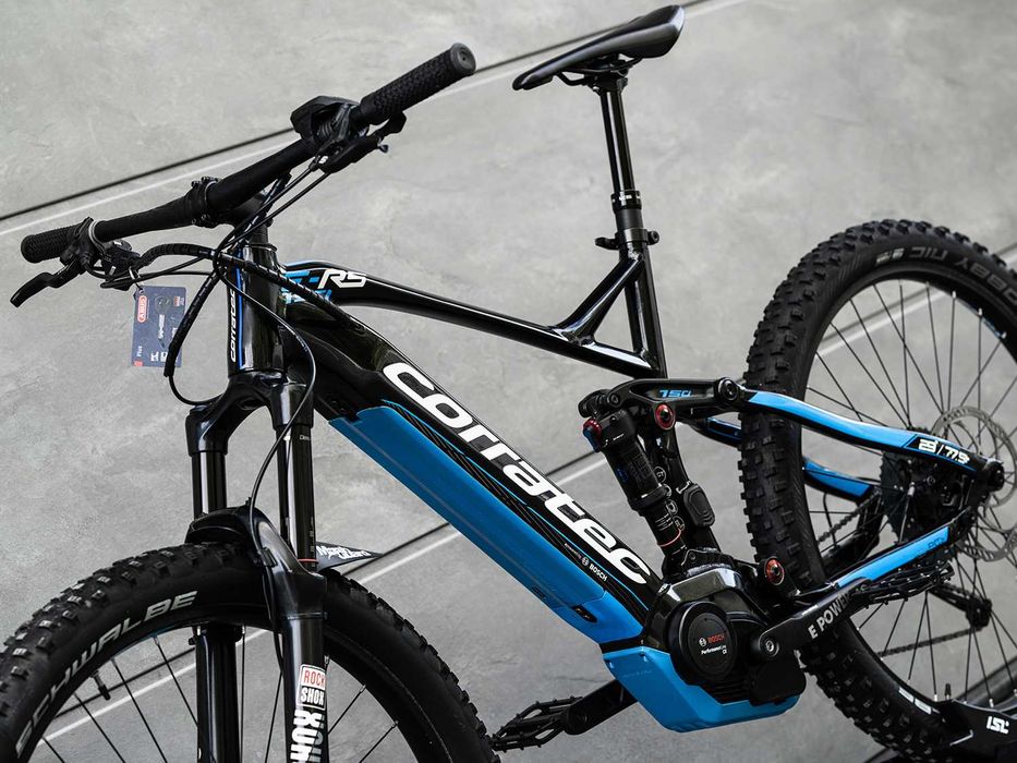 Rower Elektryczny MTB - FULL - Corratec RS 150 - Bosch CX 85 Nm - Magura MT 5 4 tlokowe hamulce - ROCK SHOX !!!