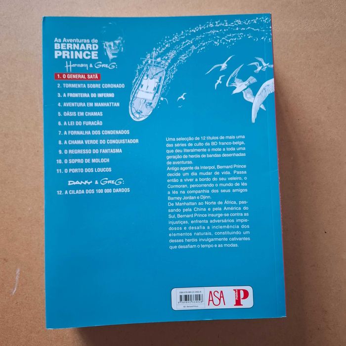 Coleção "As aventuras de Bernard Prince" de Hermann e Greg (12 albuns)