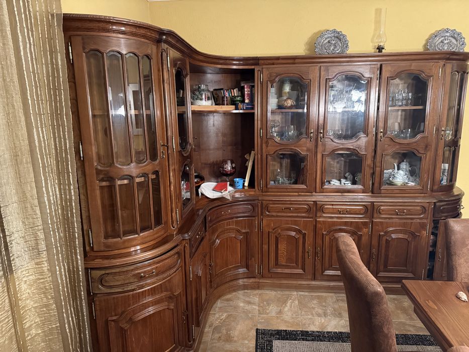 Movel cristaleira em L