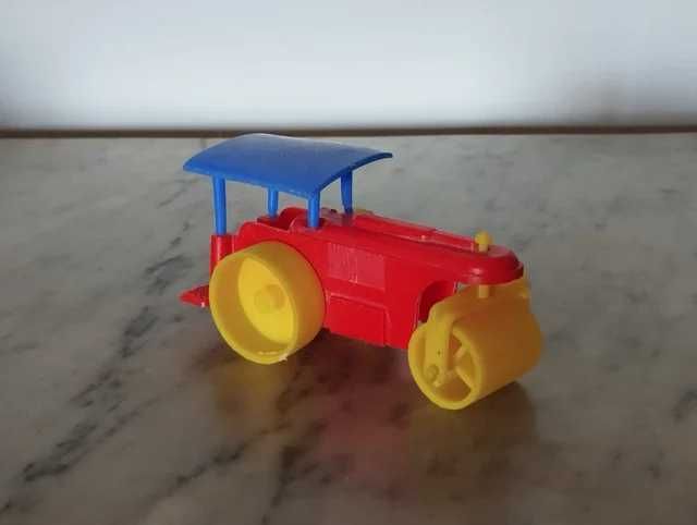 Trator Rolo Compressor Plástico Alemão Antigo