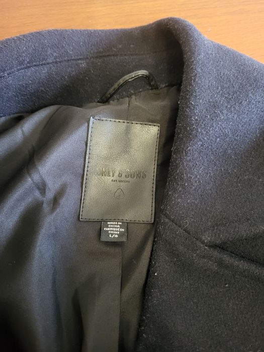 Płaszcz męski Only&Sons navy blue