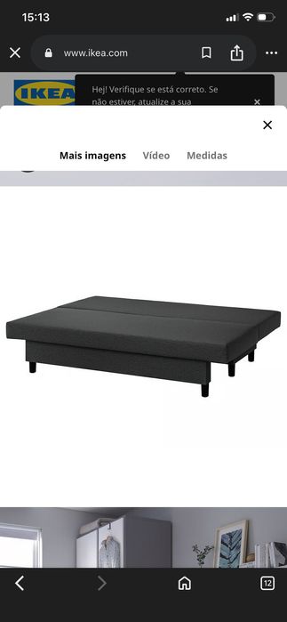 Sofá cama Ikea em bom estado