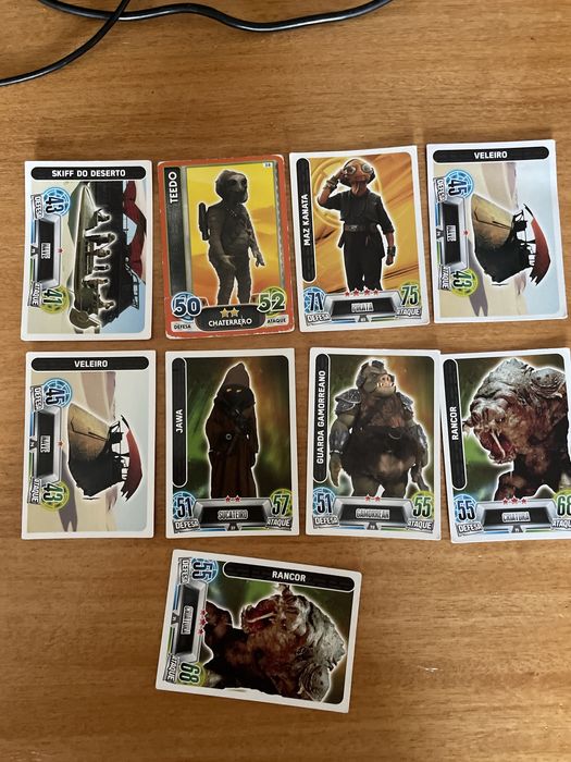 Cartas Star Wars Force Attax