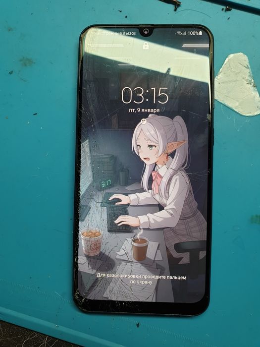 Samsung a50 4/128gb битий