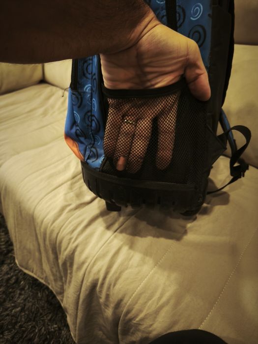 Mochila Naruto troley com rodinhas