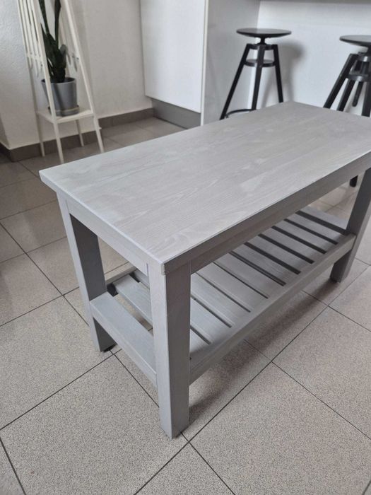 Banco cinza Ikea