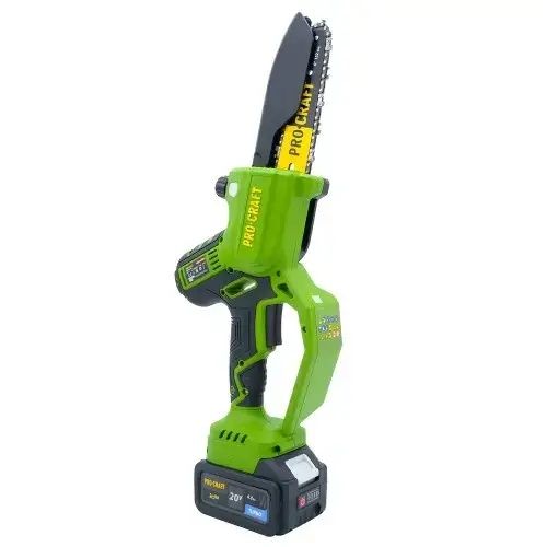 Аккумуляторная цепная мини пила Procraft PKA32Li бесщеточная в кейсе