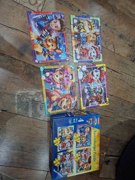 Puzzle jak nowe psi patrol 3+